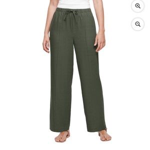 Green GAP Linen Pants